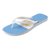Tongs Drapeau argentin Bandera De Argentina (Incliné)