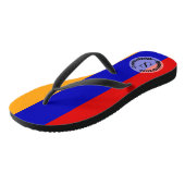 Tongs Drapeau arménien (Incliné)