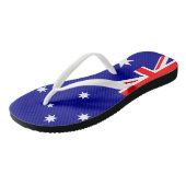 Tongs Drapeau australien de Straya (Incliné)