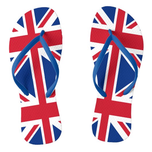 Tongs Drapeau britannique Royal Union Jack (Semelle)