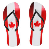 Tongs Drapeau canadien (Semelle)