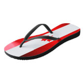 Tongs Drapeau canadien (Incliné)