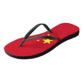 Tongs Drapeau Chine (Incliné)