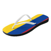Tongs Drapeau colombien Patriotic (Incliné)