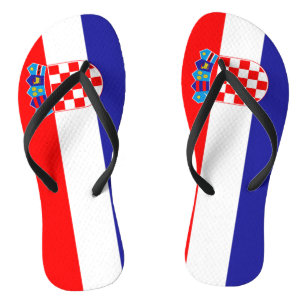 Tongs Drapeau Croatie