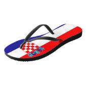 Tongs Drapeau Croatie (Incliné)