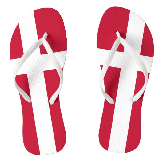 Tongs Drapeau Danemark  (Semelle)
