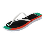 Tongs Drapeau de Bulgarie ravissant Couleurs patriotique (Incliné)