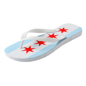 Tongs Drapeau de Chicago (Incliné)
