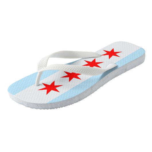 Tongs Drapeau de Chicago (Incliné)