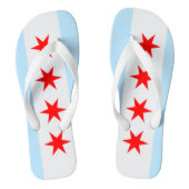 Tongs Drapeau de Chicago (Semelle)