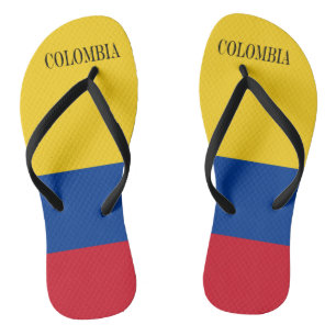 Tongs Drapeau de Colombie Bandera De Colombia