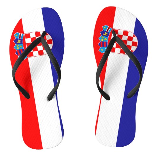 Tongs Drapeau de Croatie (Semelle)