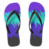 Tongs Drapeau de fierté Alexigender Abstrait Squiggly Tr (Semelle)