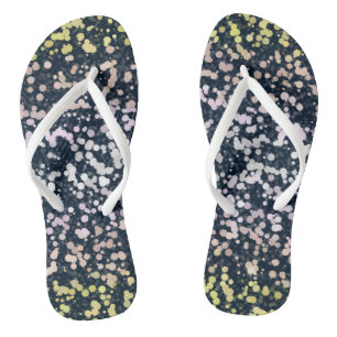 Tongs Drapeau de fierté Pangender Boho Rétro Mignon Exce