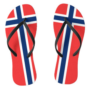 Tongs Drapeau de la Norvège