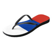 Tongs Drapeau de la Russie (Incliné)