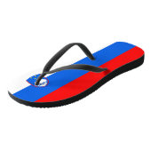 Tongs Drapeau de la Slovénie (Incliné)