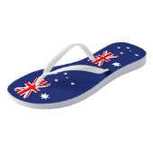 Tongs Drapeau de l'Australie (Incliné)
