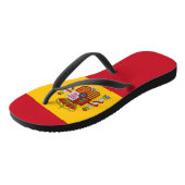 Tongs Drapeau de l'Espagne (Incliné)