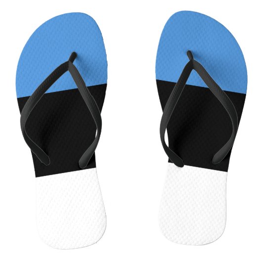 Tongs Drapeau de l'Estonie (Semelle)