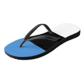 Tongs Drapeau de l'Estonie (Incliné)
