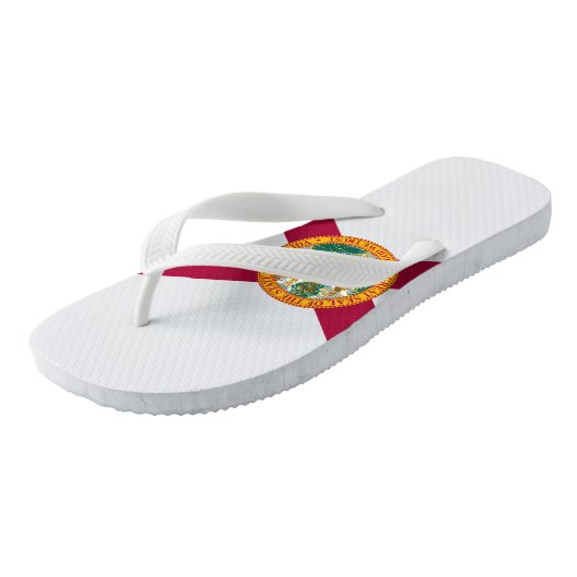 Tongs Drapeau de l'État de Floride (Incliné)