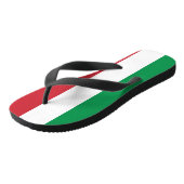 Tongs Drapeau de l'Italie (Incliné)
