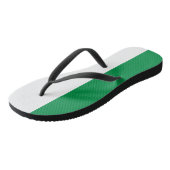 Tongs Drapeau de l'Italie (Incliné)