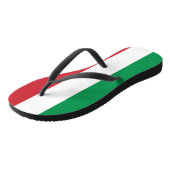 Tongs Drapeau de l'Italie (Incliné)