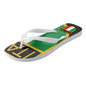 Tongs Drapeau de l'Italie (Incliné)