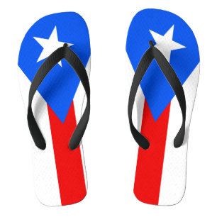 Tongs Drapeau des bascules électroniques de Porto Rico