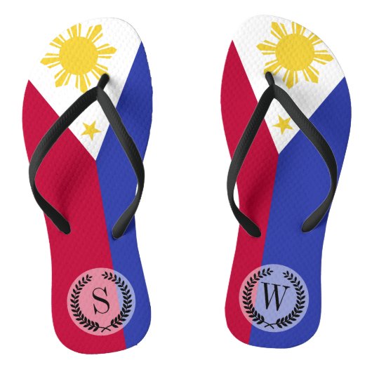 Tongs Drapeau des Philippines (Semelle)