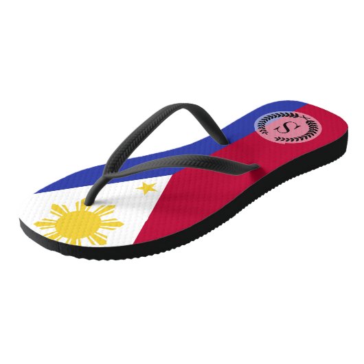 Tongs Drapeau des Philippines (Incliné)