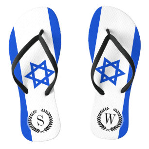 Tongs Drapeau d'Israélien