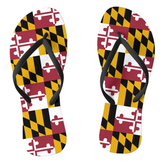 Tongs Drapeau du Maryland (Semelle)