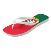 Tongs Drapeau du Portugal (Incliné)