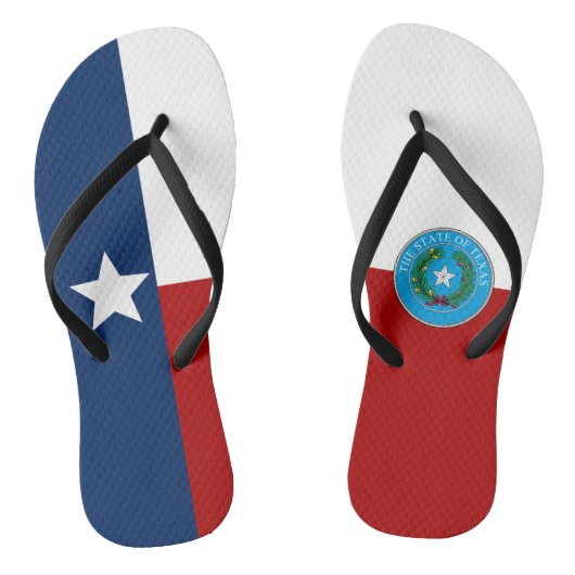 Tongs Drapeau du Texas (Semelle)