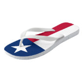 Tongs Drapeau du Texas (Incliné)