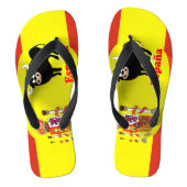 Tongs Drapeau espagnol (Semelle)