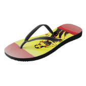 Tongs Drapeau glacé espagnol (Incliné)