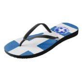 Tongs Drapeau grec (Incliné)