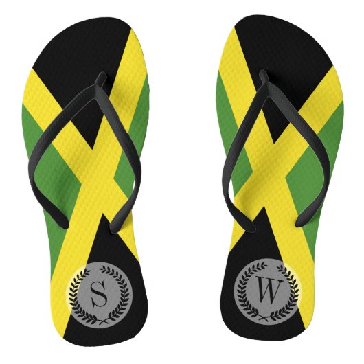 Tongs Drapeau jamaïcain (Semelle)