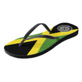 Tongs Drapeau jamaïcain (Incliné)