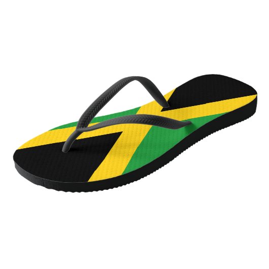 Tongs Drapeau Jamaïque (Incliné)