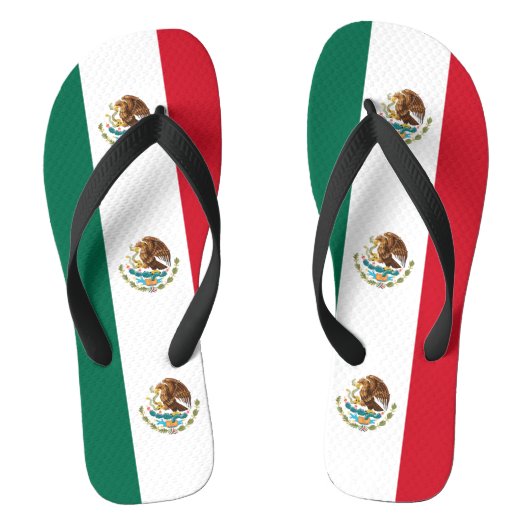 Tongs Drapeau mexicain (Semelle)