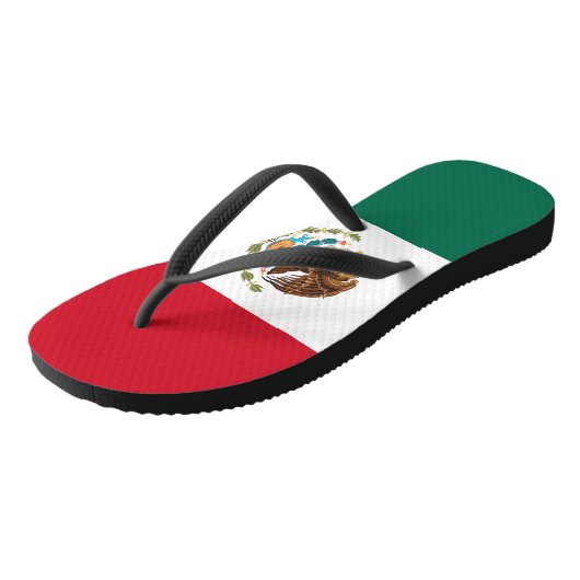 Tongs Drapeau mexicain - Drapeau mexicain (Incliné)