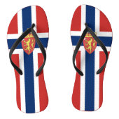 Tongs Drapeau norvégien (Semelle)