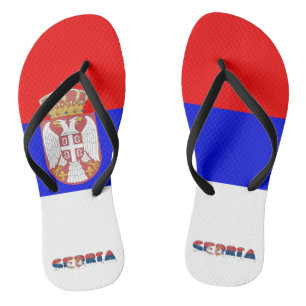 Tongs Drapeau serbe