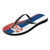 Tongs Drapeau Serbie (Incliné)